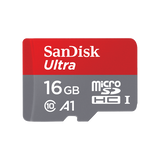 SanDisk 16GB Ultra MicroSDHC Memory Card