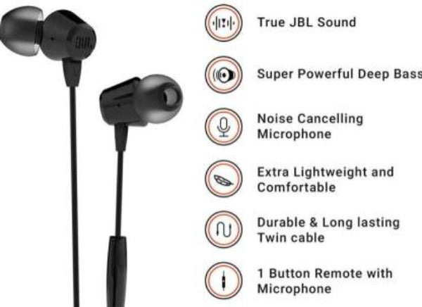 JBL T50 HI IN-EAR HEADPHONES By HARMAN
